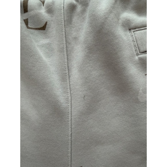 Nike Sportswear Sweat Shorts Joggers Mens Size XXL Beige Khaki All Over Print - Picture 7 of 8